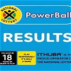 national lottery powerball plus results